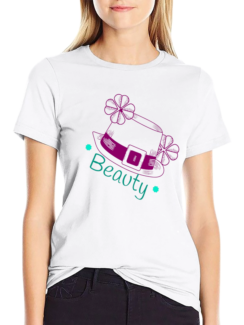 St. Patricks Day Beauty Graphic Tee
