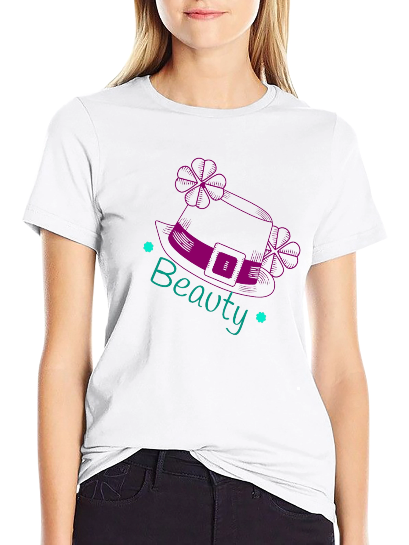 St. Patricks Day Beauty Graphic Tee