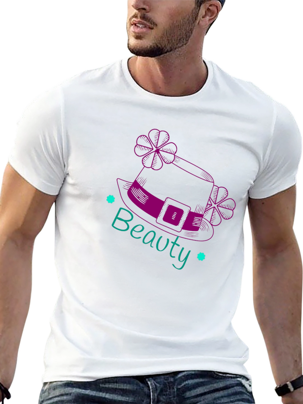 St. Patricks Day Beauty Graphic Tee