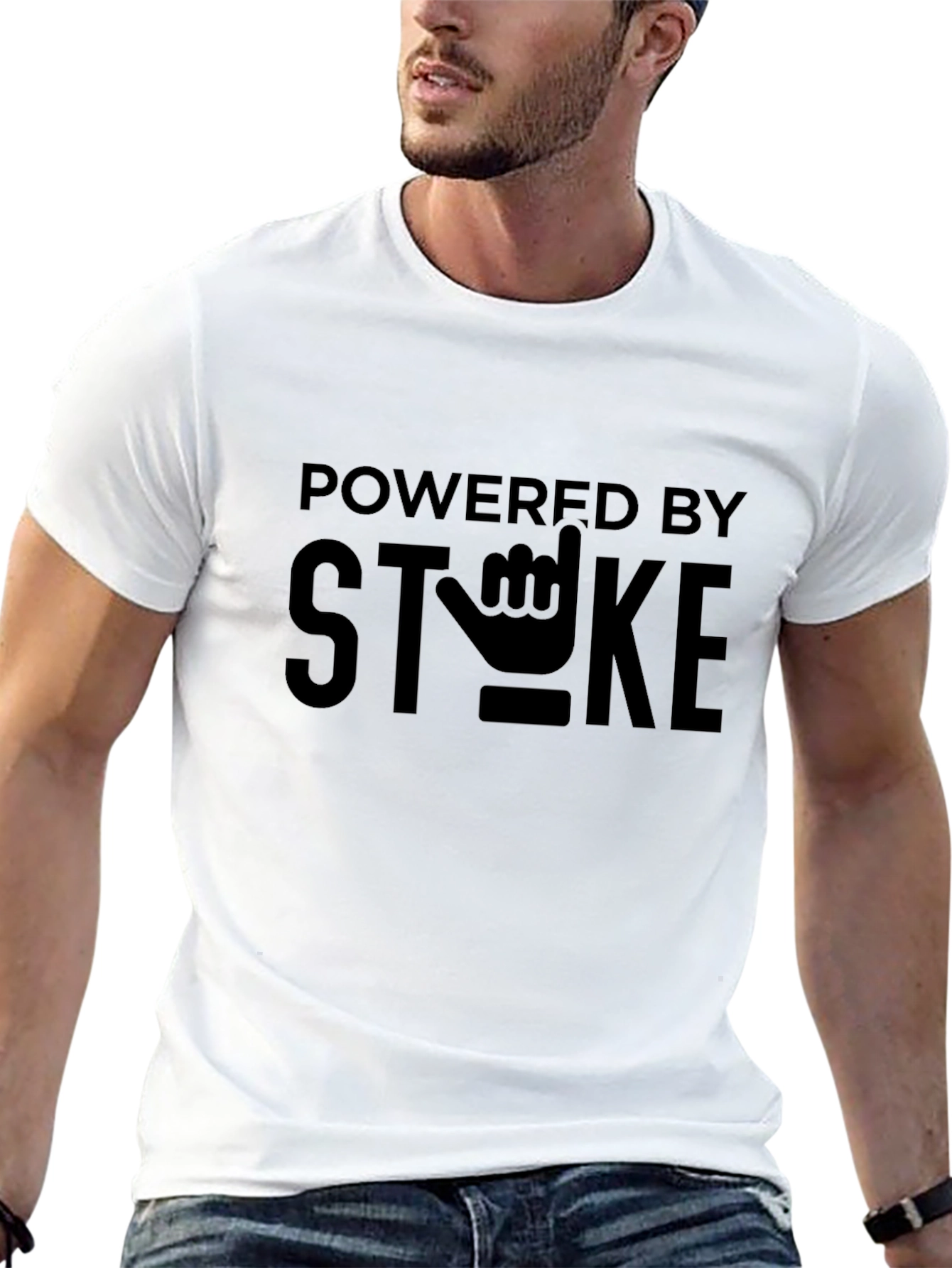 Powered by Stoke Graphic T-Shirt