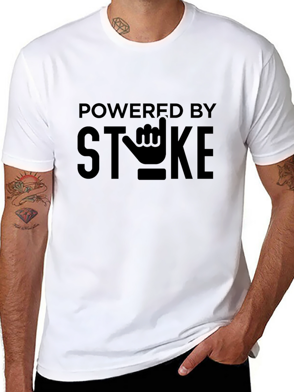 Powered by Stoke Graphic T-Shirt