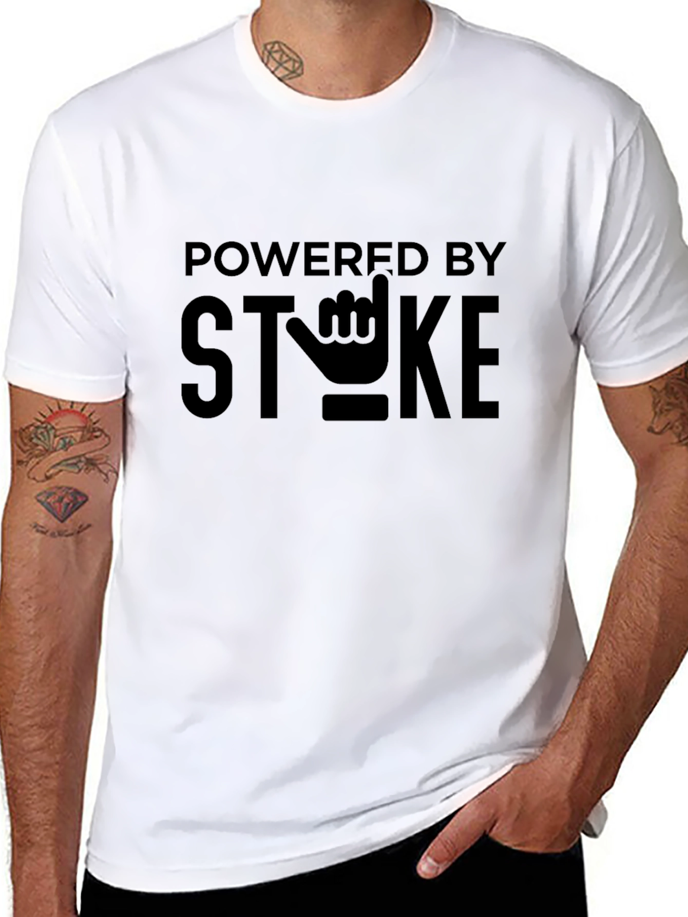Powered by Stoke Graphic T-Shirt
