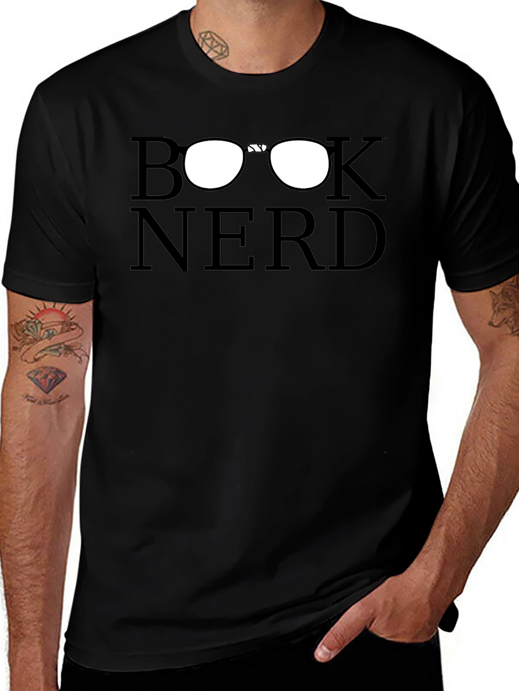 Book Nerd Tee - Stylish & Comfortable