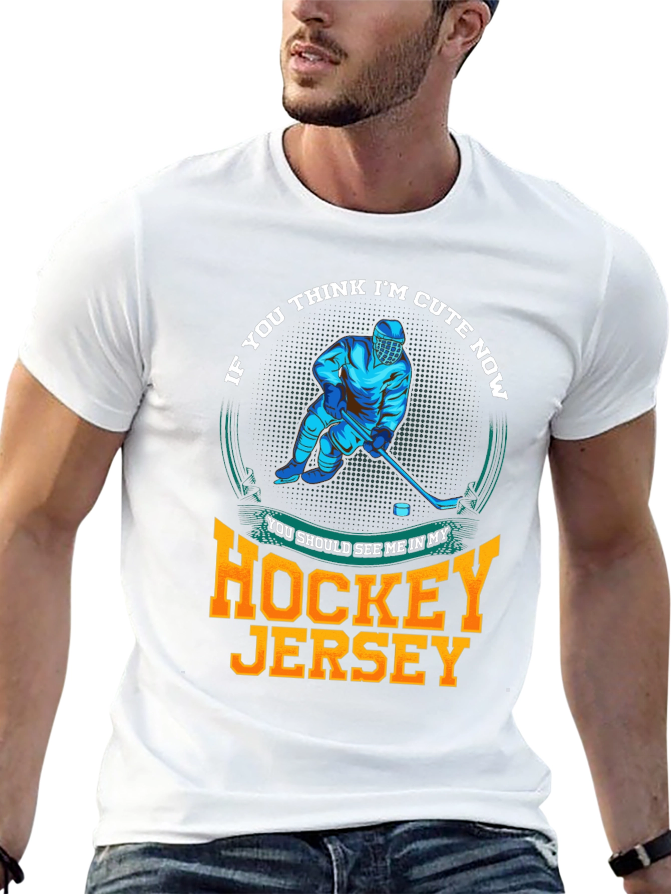 Cute Hockey Jersey T-Shirt