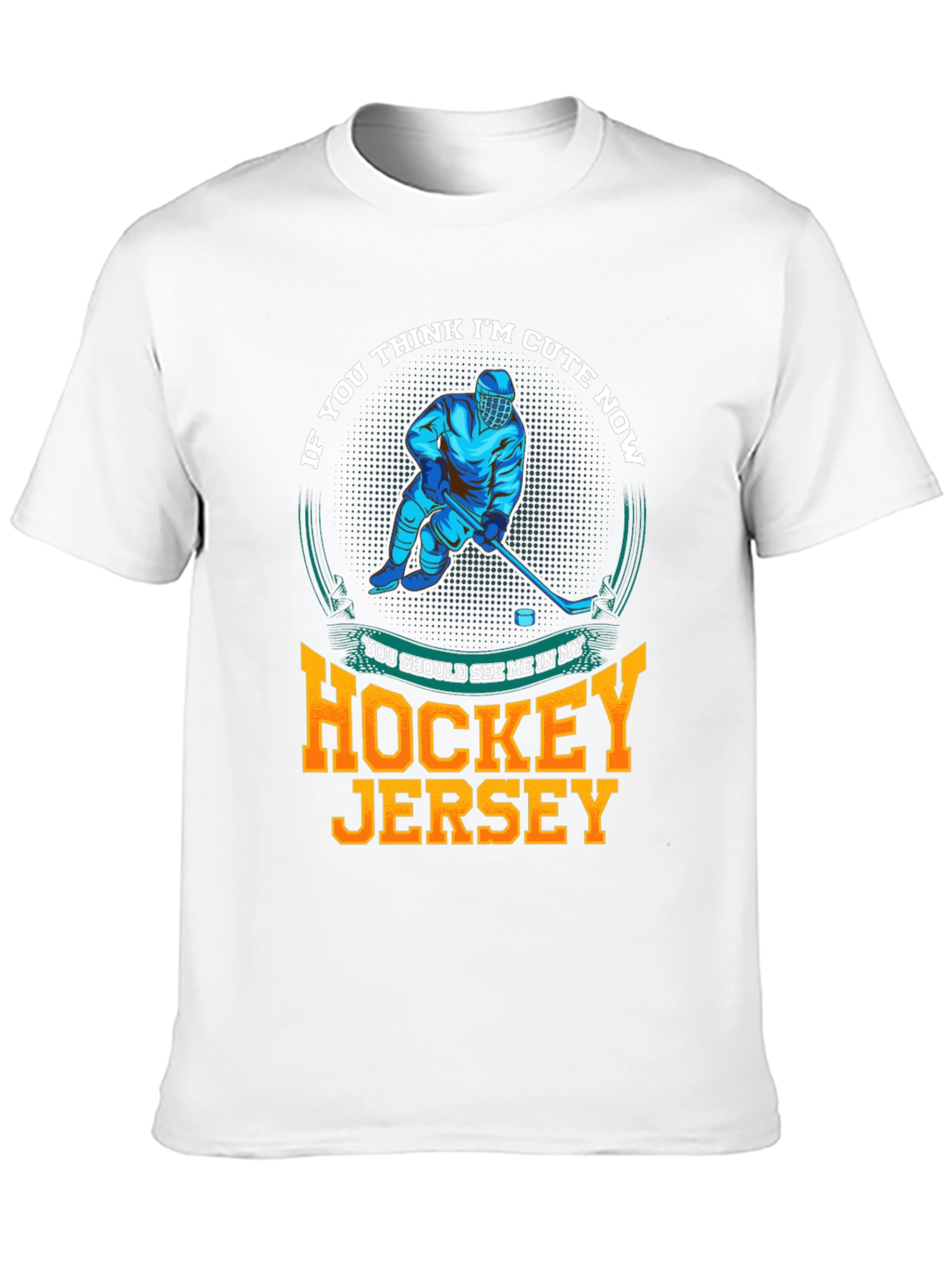 Cute Hockey Jersey T-Shirt