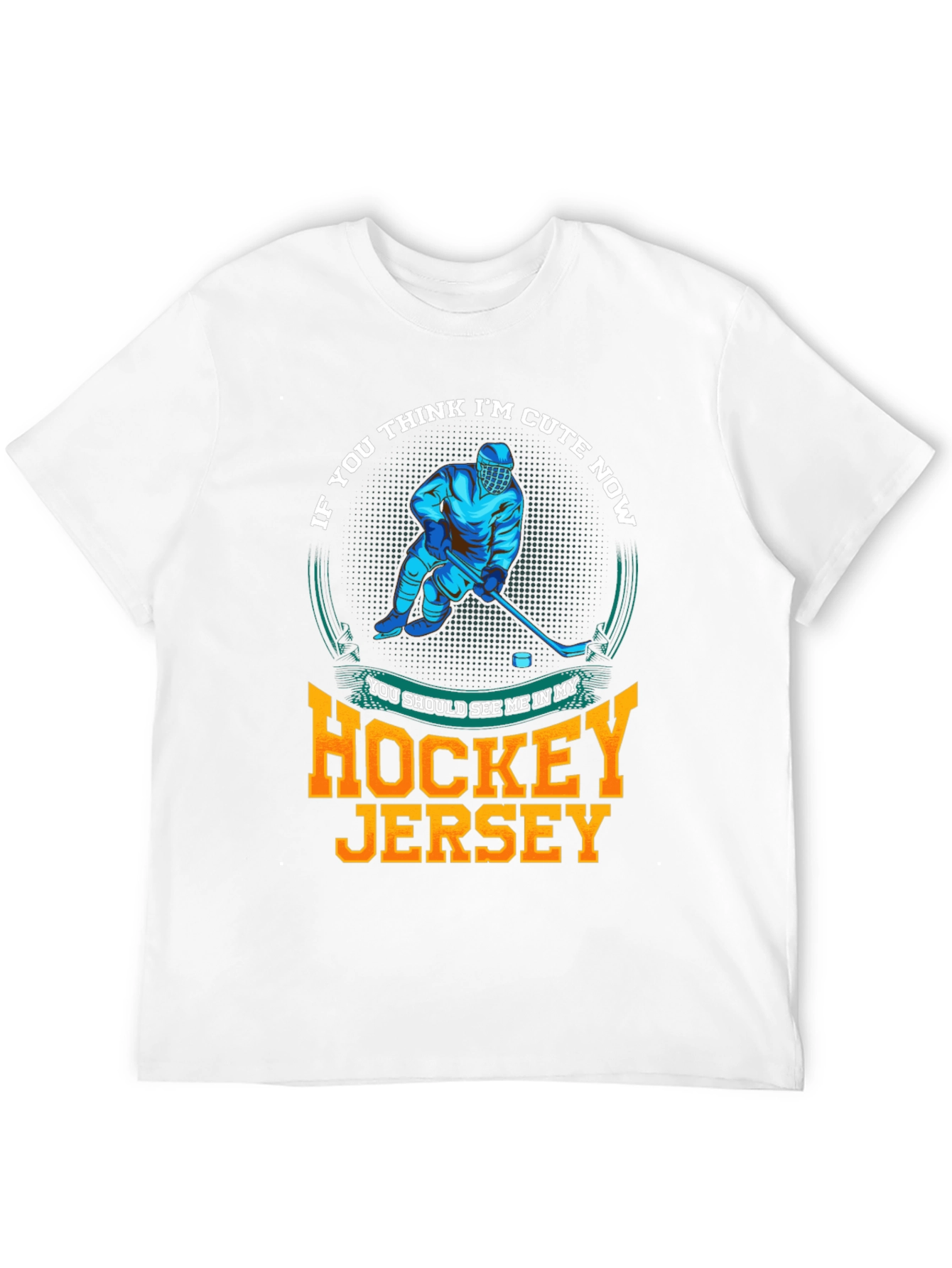 Cute Hockey Jersey T-Shirt