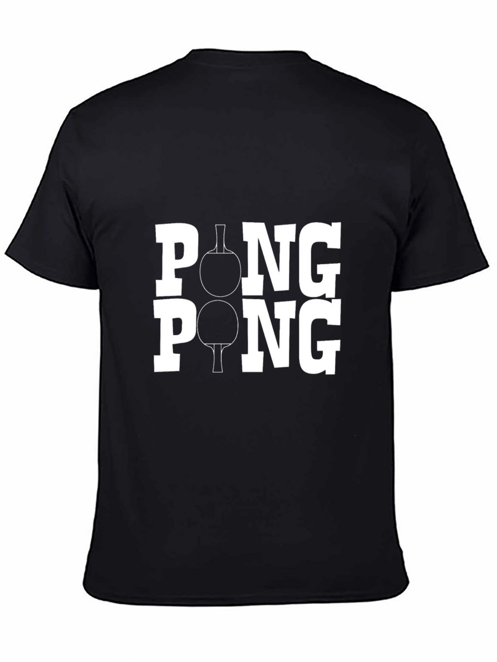 Ping Pong Graphic Tee - Table Tennis T-Shirt