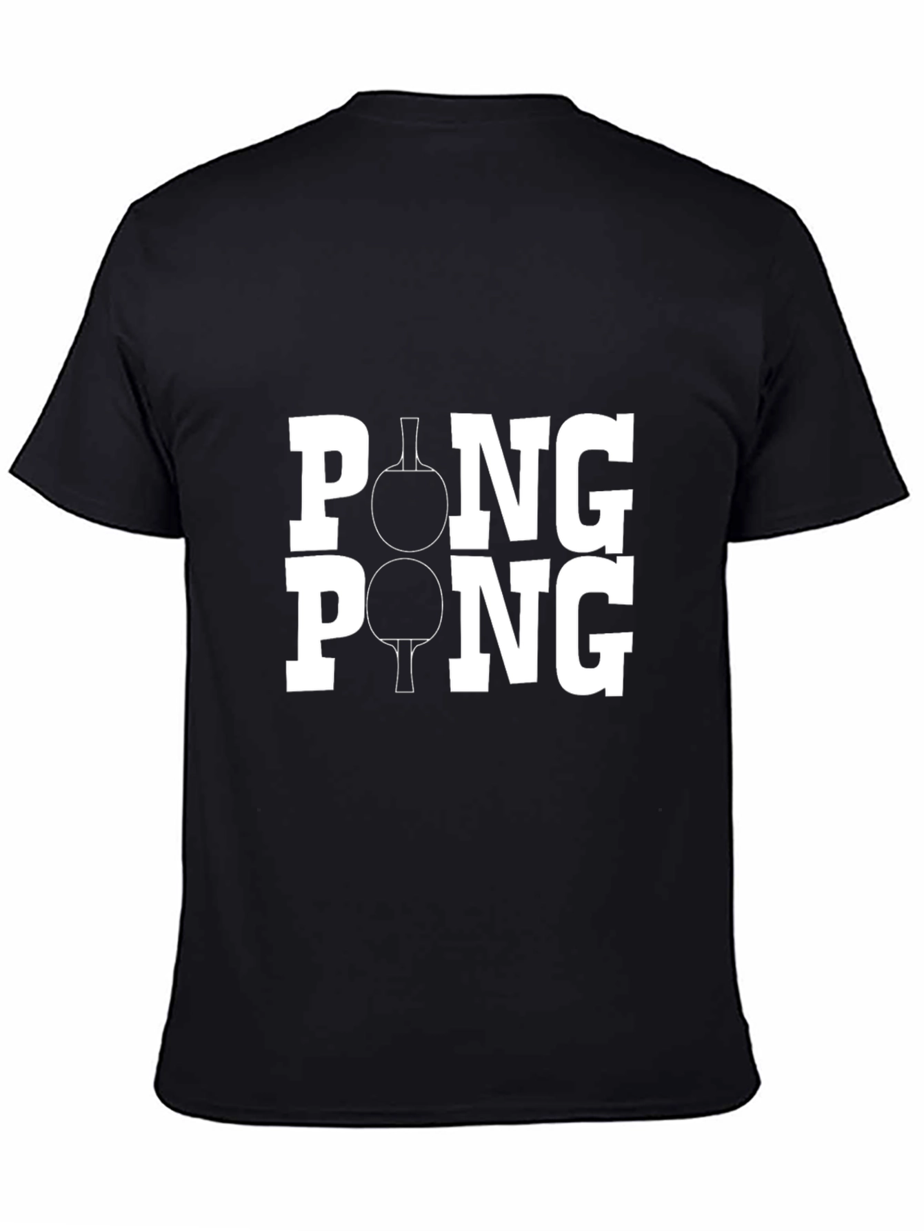 Ping Pong Graphic Tee - Table Tennis T-Shirt