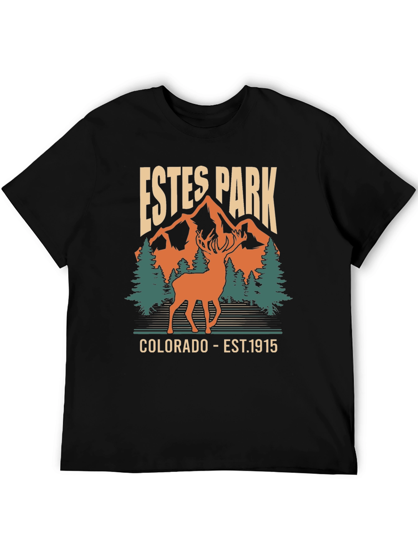 Estes Park Colorado Tee - Vintage Style T-Shirt