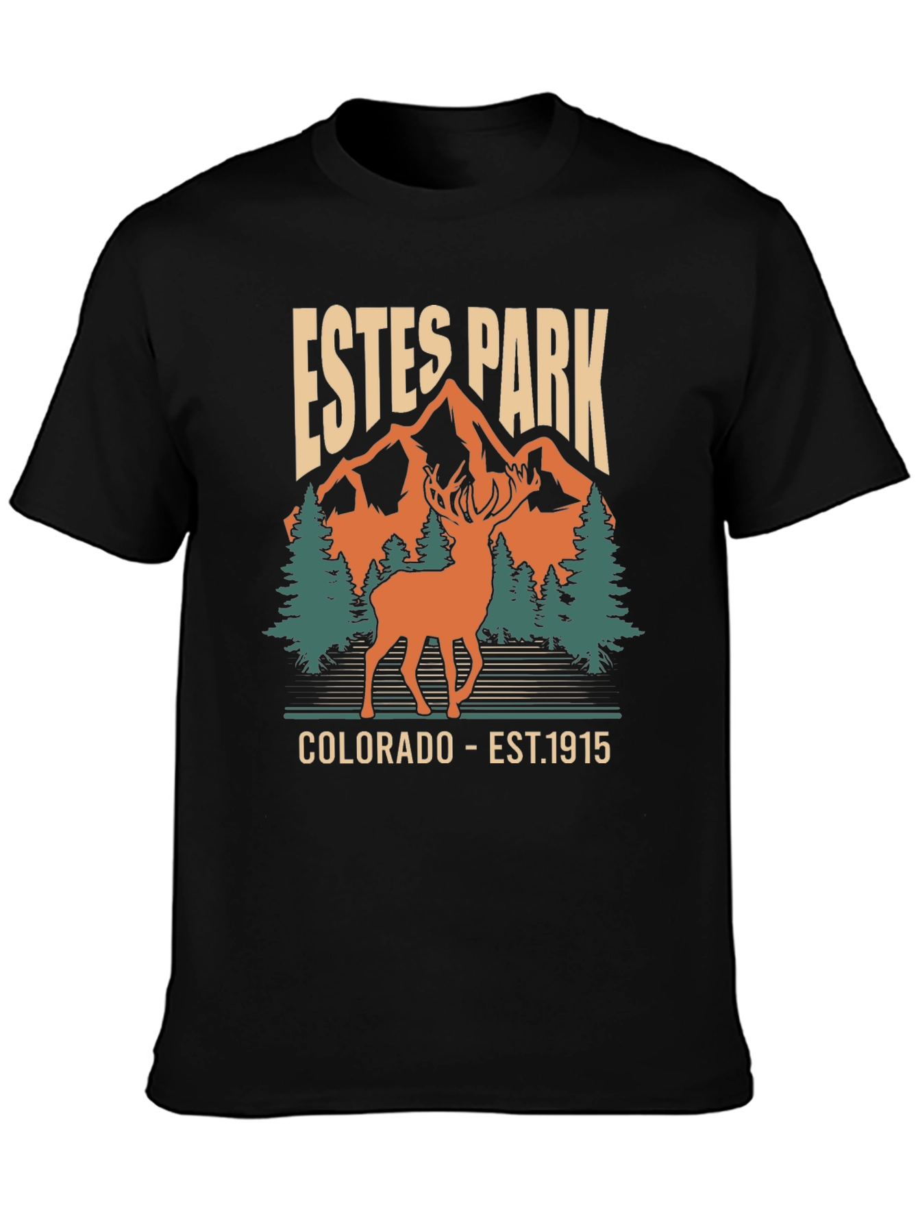 Estes Park Colorado Tee - Vintage Style T-Shirt