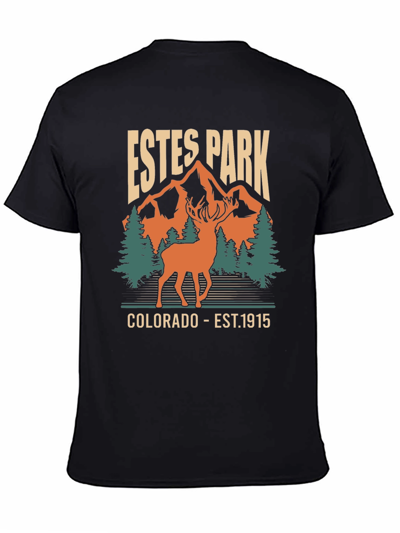 Estes Park Colorado Tee - Vintage Style T-Shirt