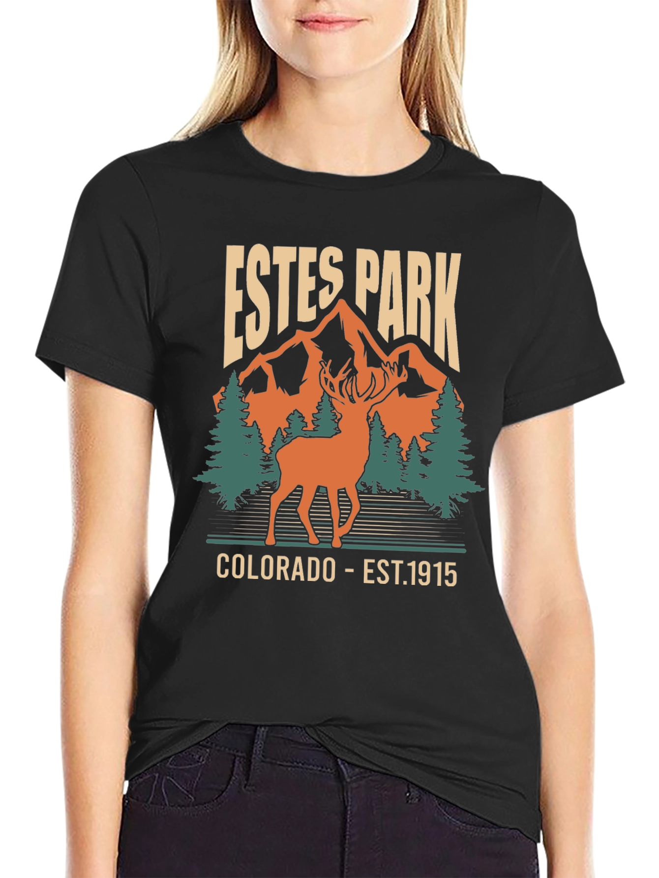 Estes Park Colorado Tee - Vintage Style T-Shirt