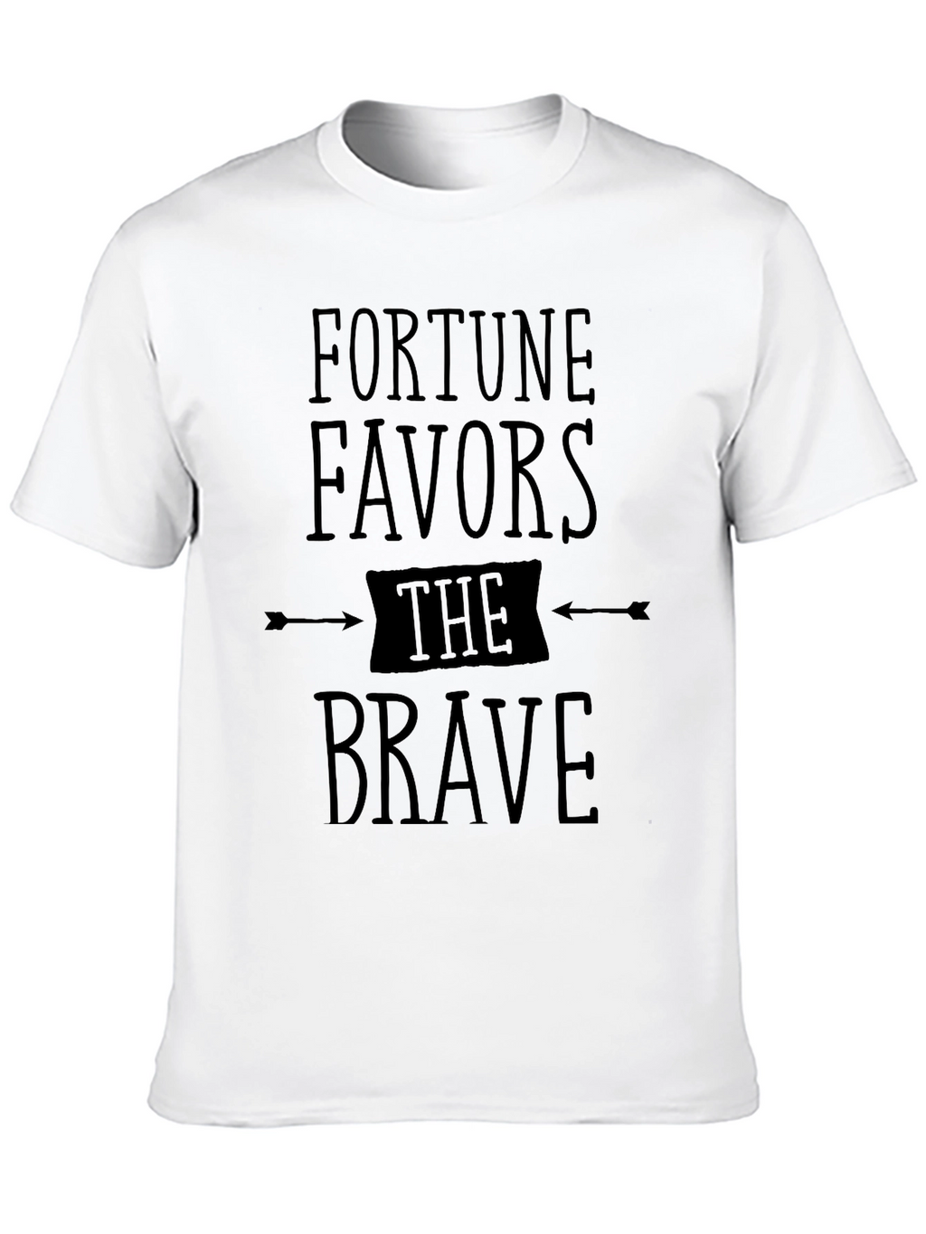 Fortune Favors the Brave Graphic Tee