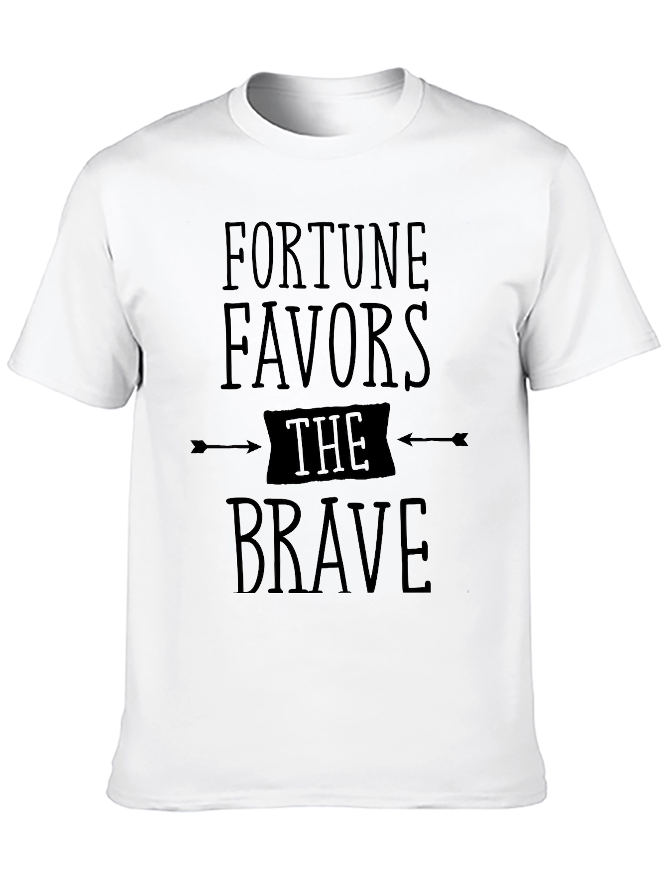 Fortune Favors the Brave Graphic Tee