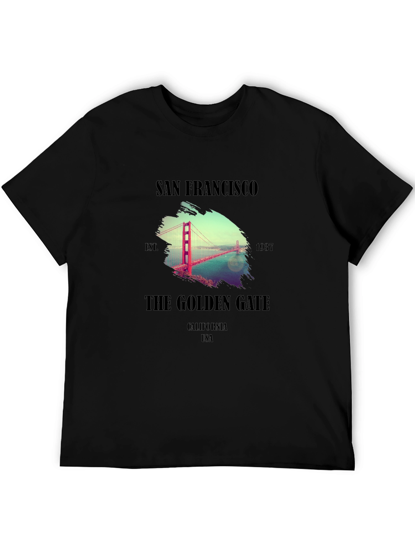 San Francisco Golden Gate Bridge Graphic T-Shirt