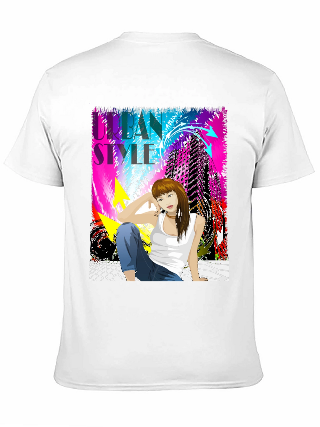 Urban Style Graphic Tee - Modern Streetwear Design