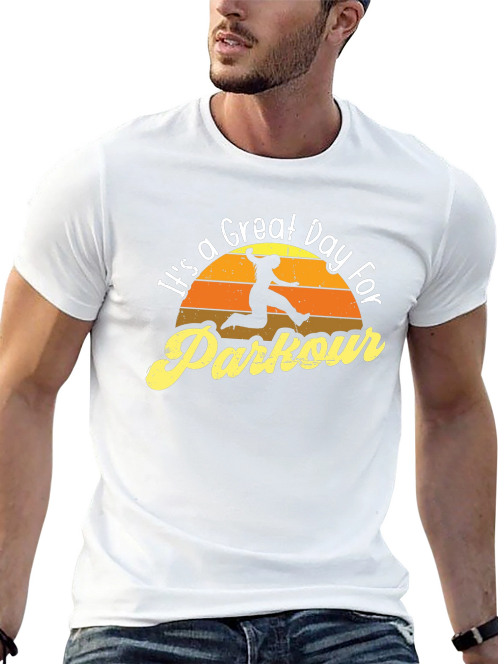 Parkour Sunset T-Shirt - Great Day for Action