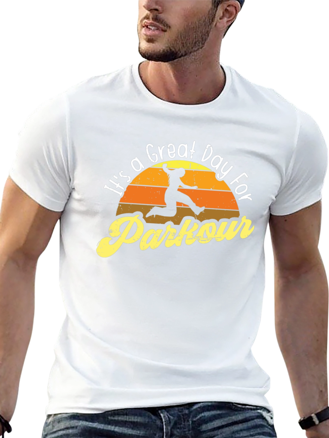 Parkour Sunset T-Shirt - Great Day for Action