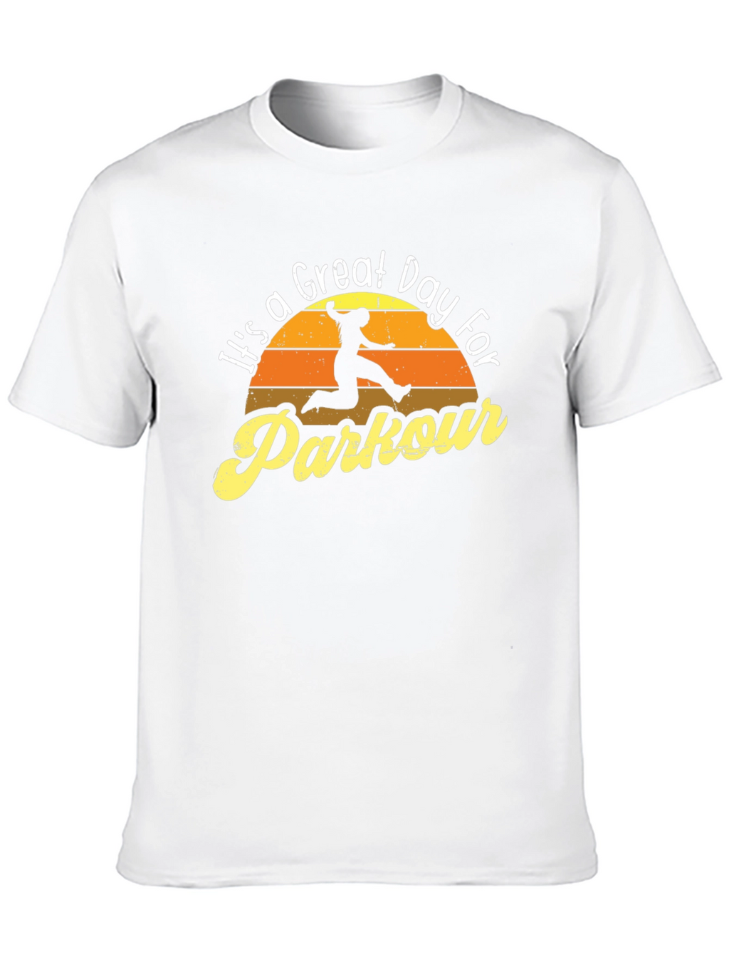 Parkour Sunset T-Shirt - Great Day for Action