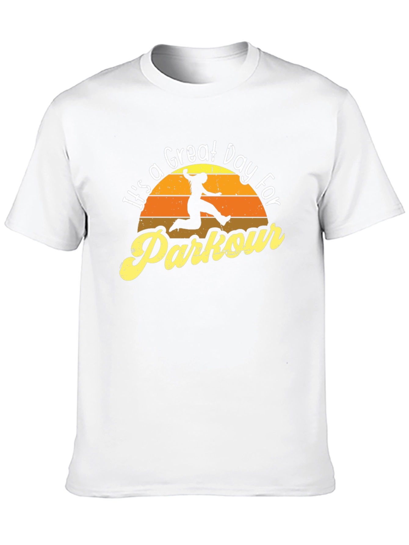 Parkour Sunset T-Shirt - Great Day for Action