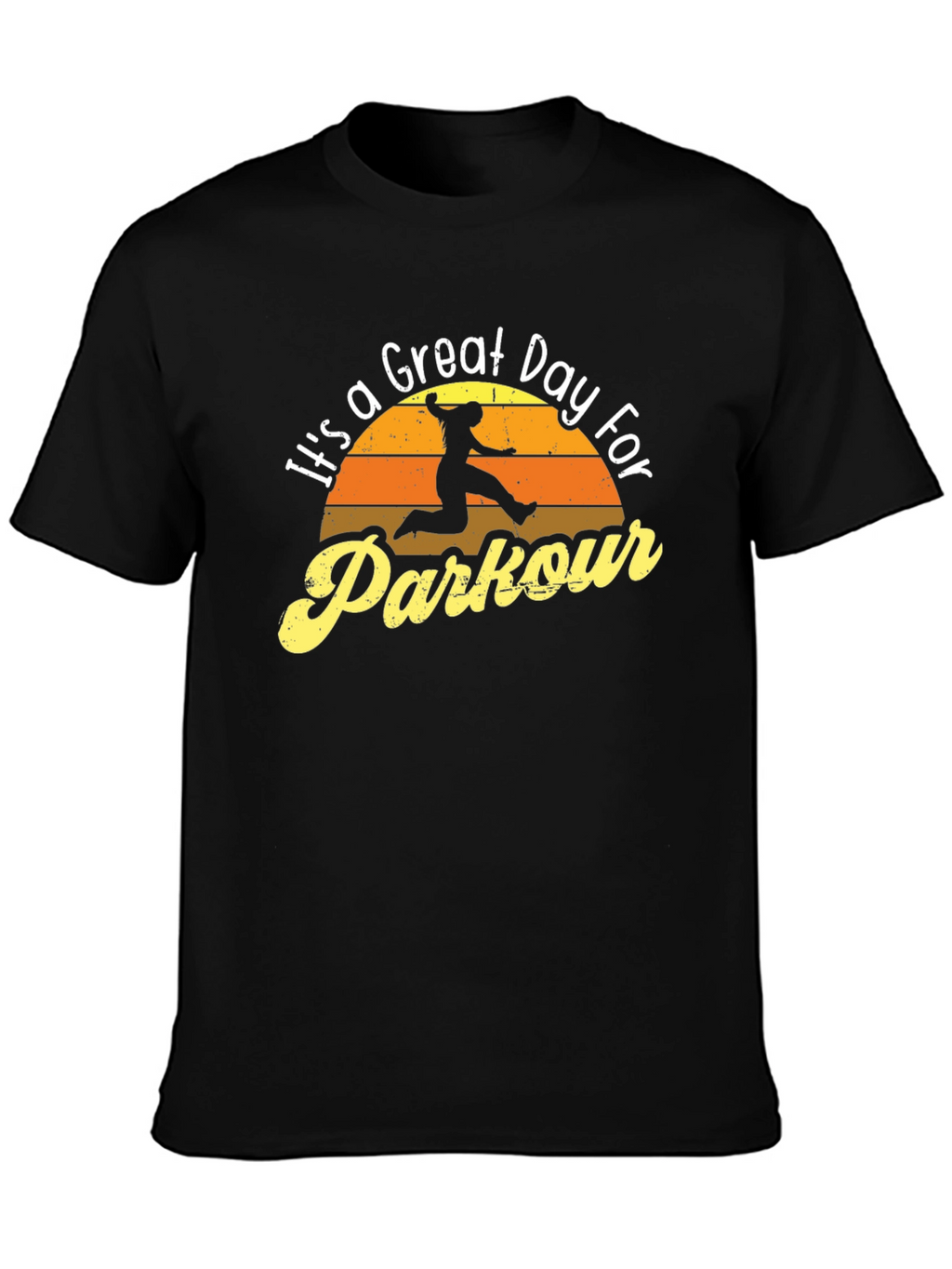 Parkour Sunset T-Shirt - Great Day for Action