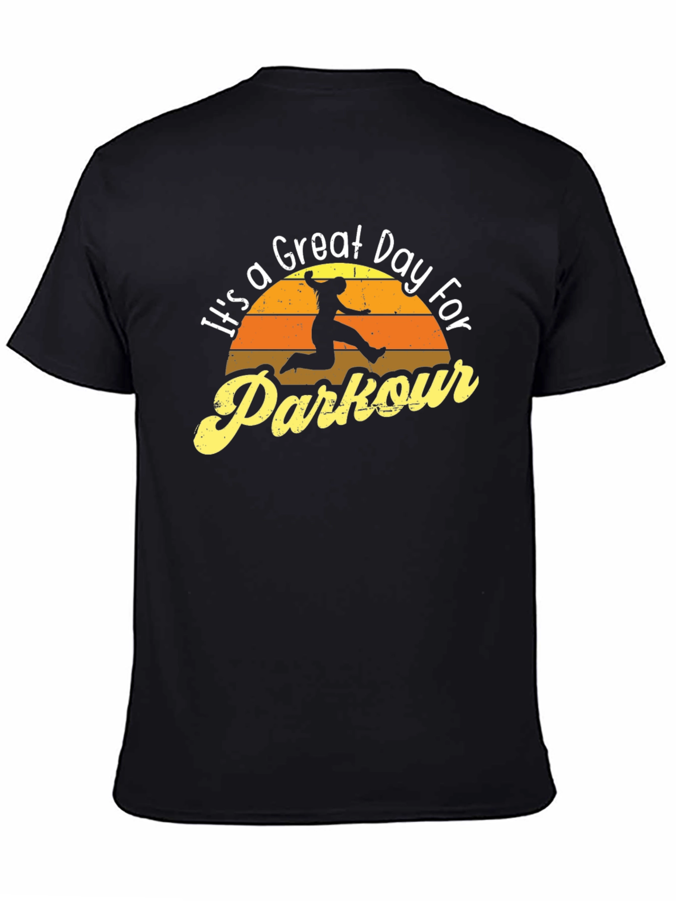 Parkour Sunset T-Shirt - Great Day for Action