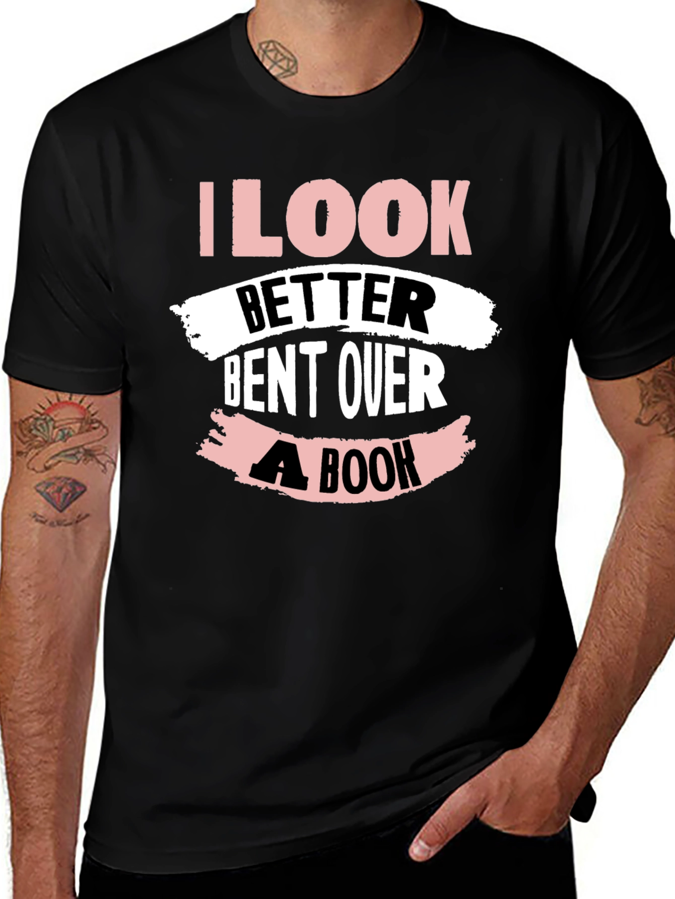 I Look Better Bent Over A Book T-Shirt