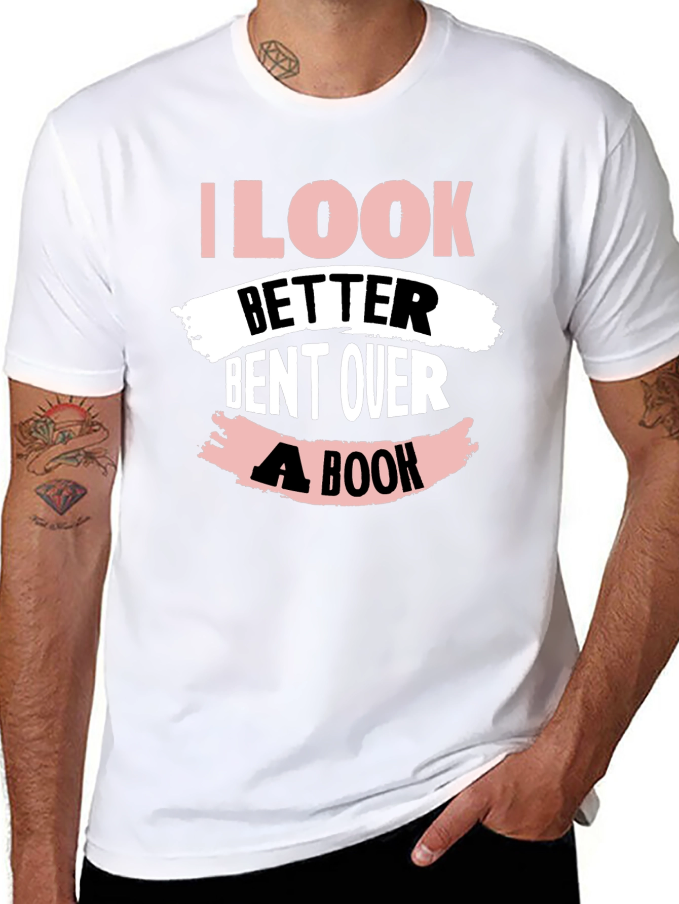 I Look Better Bent Over A Book T-Shirt