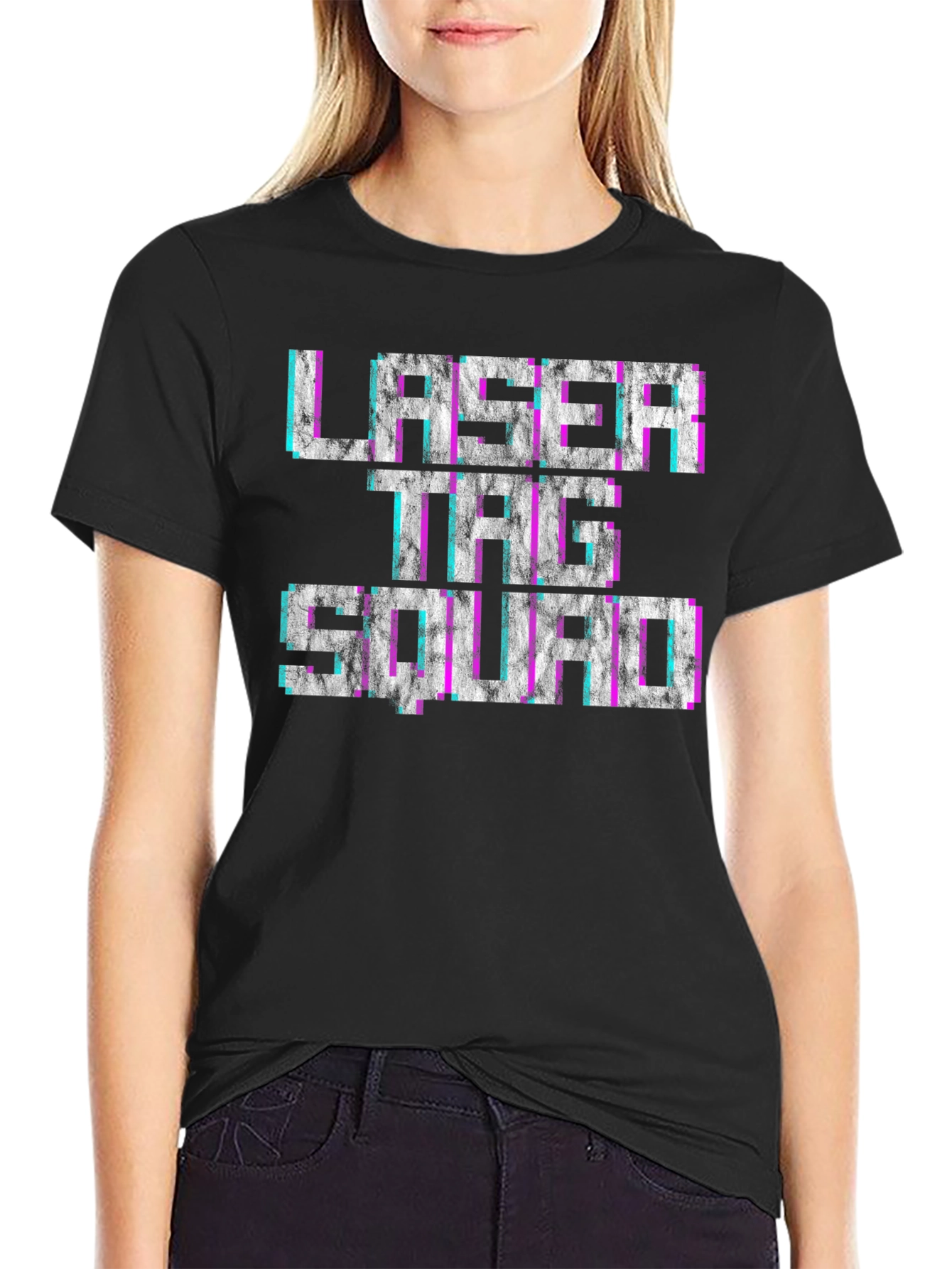 Laser Tag Squad Graphic T-Shirt