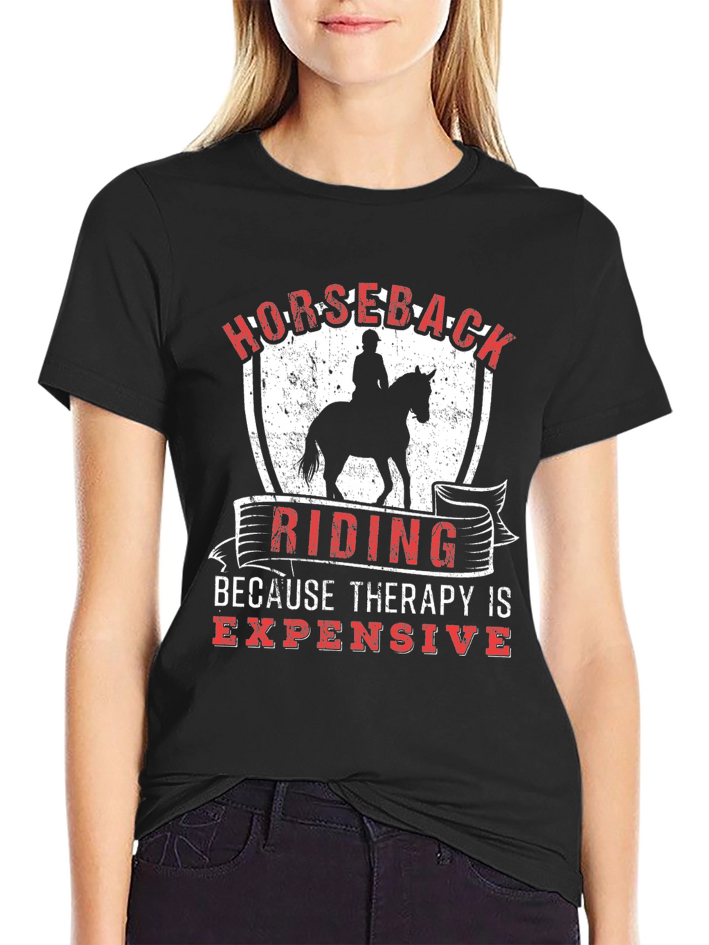 Horseback Riding Therapy T-Shirt