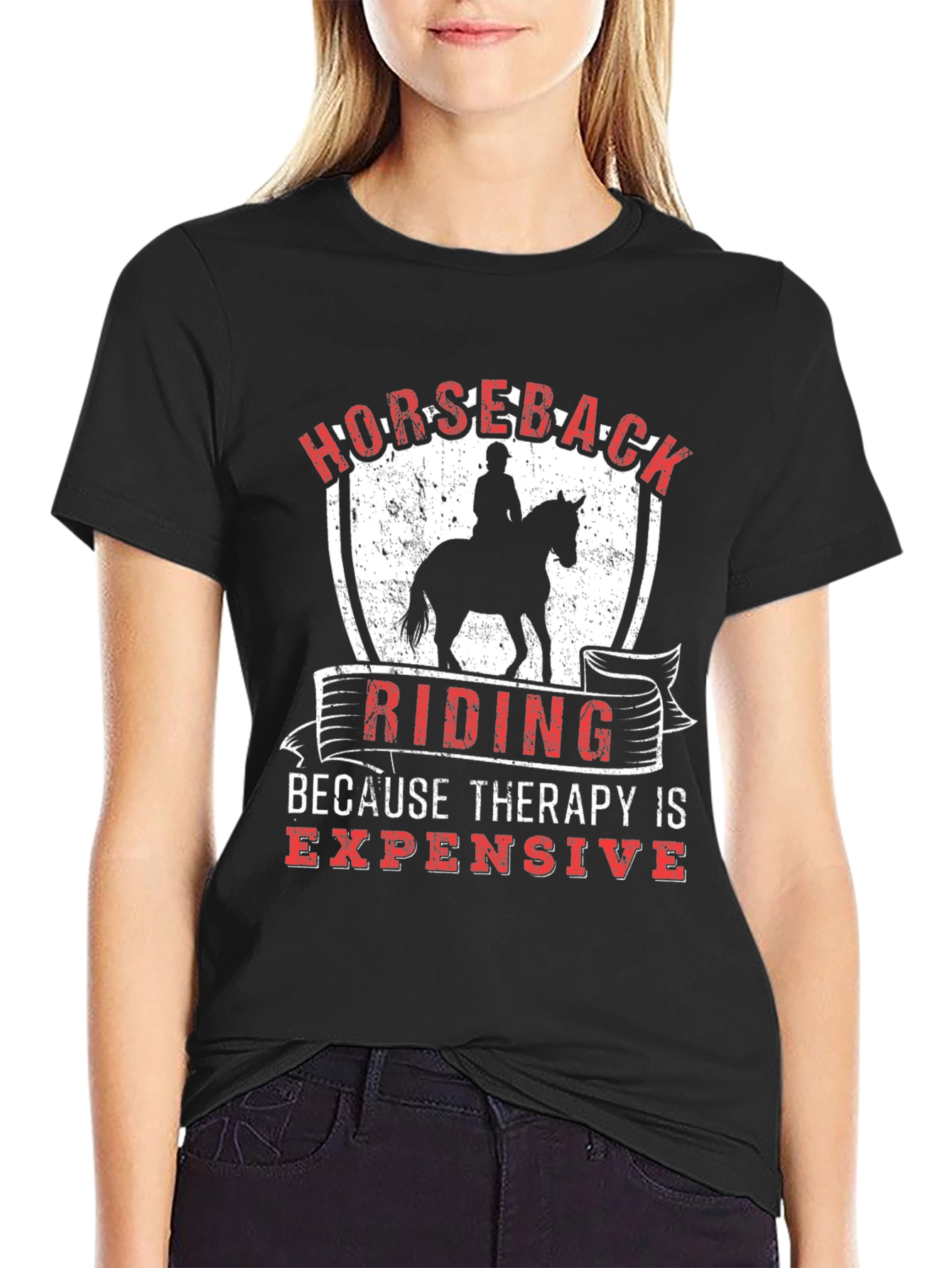 Horseback Riding Therapy T-Shirt