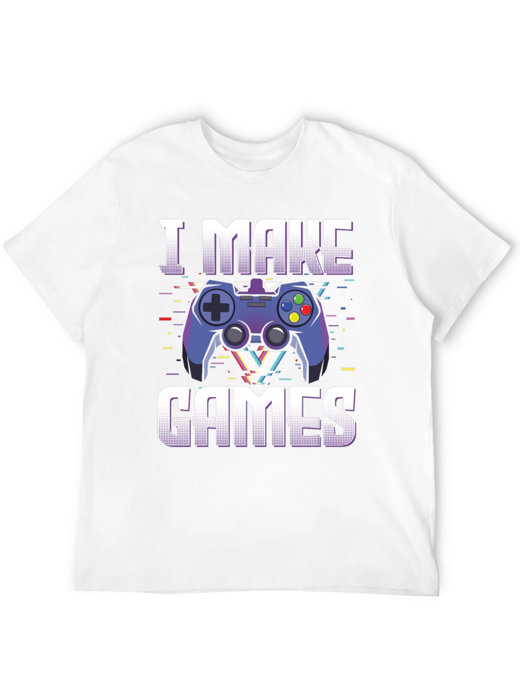 I Make Games T-Shirt - Gamer Graphic Tee