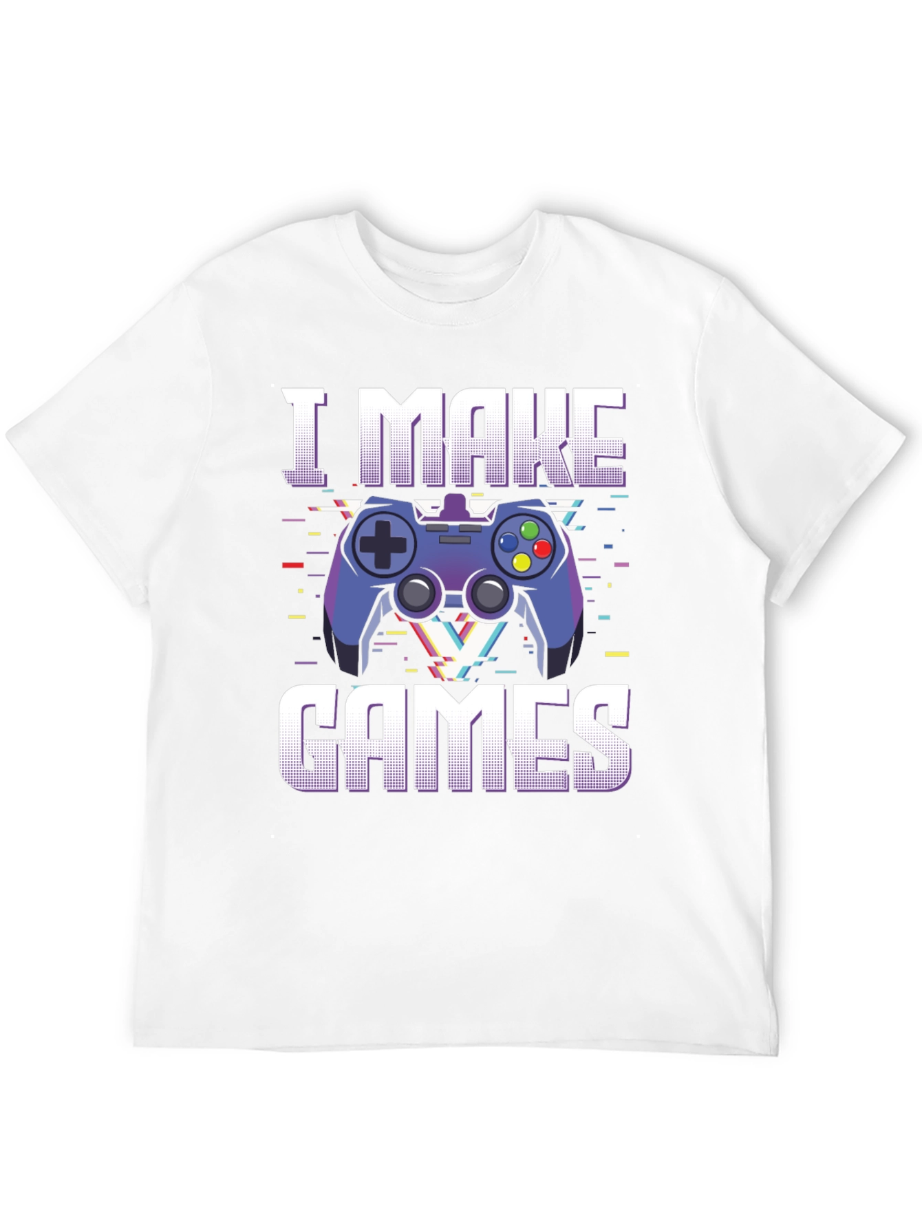 I Make Games T-Shirt - Gamer Graphic Tee