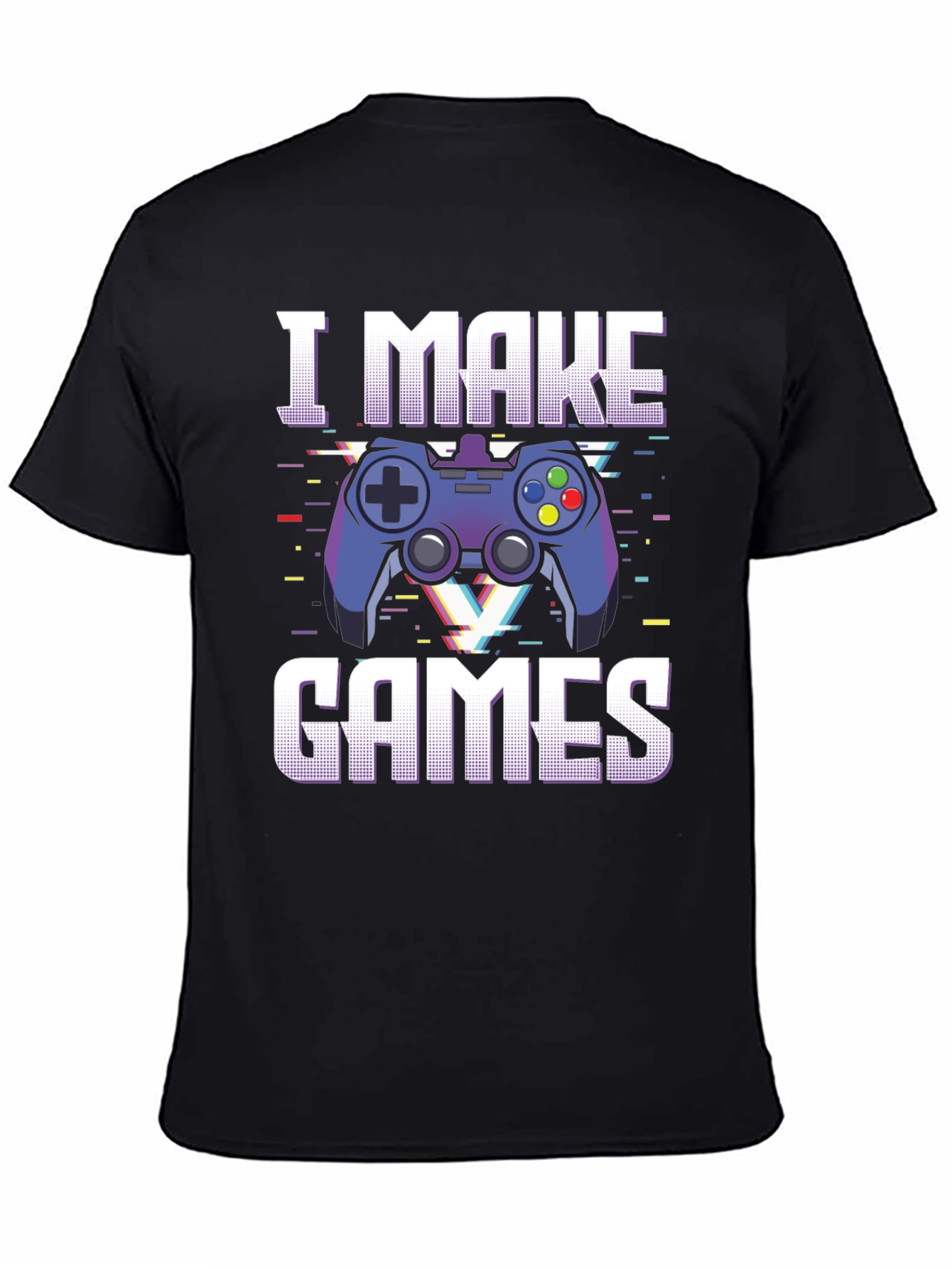 I Make Games T-Shirt - Gamer Graphic Tee