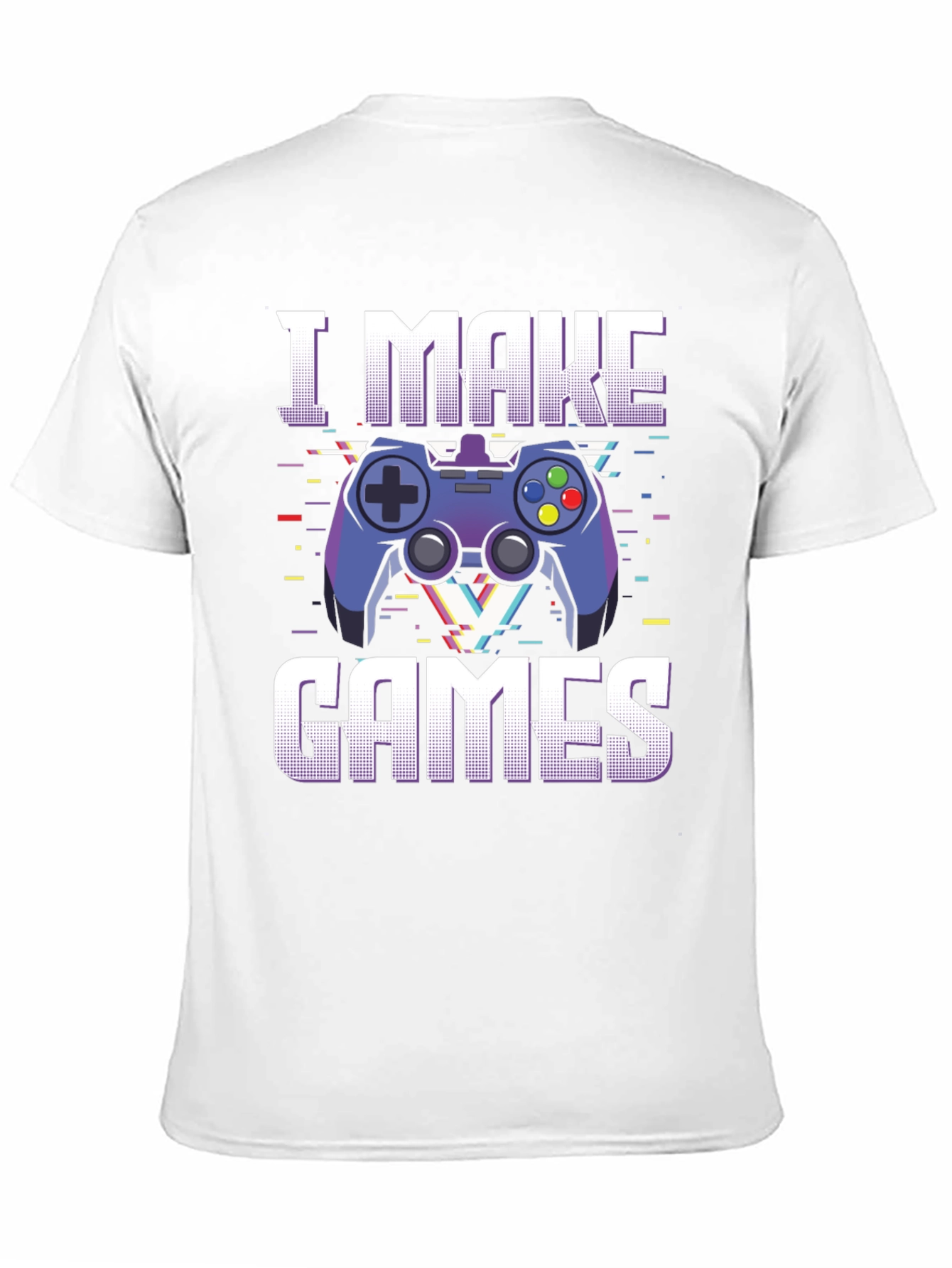 I Make Games T-Shirt - Gamer Graphic Tee