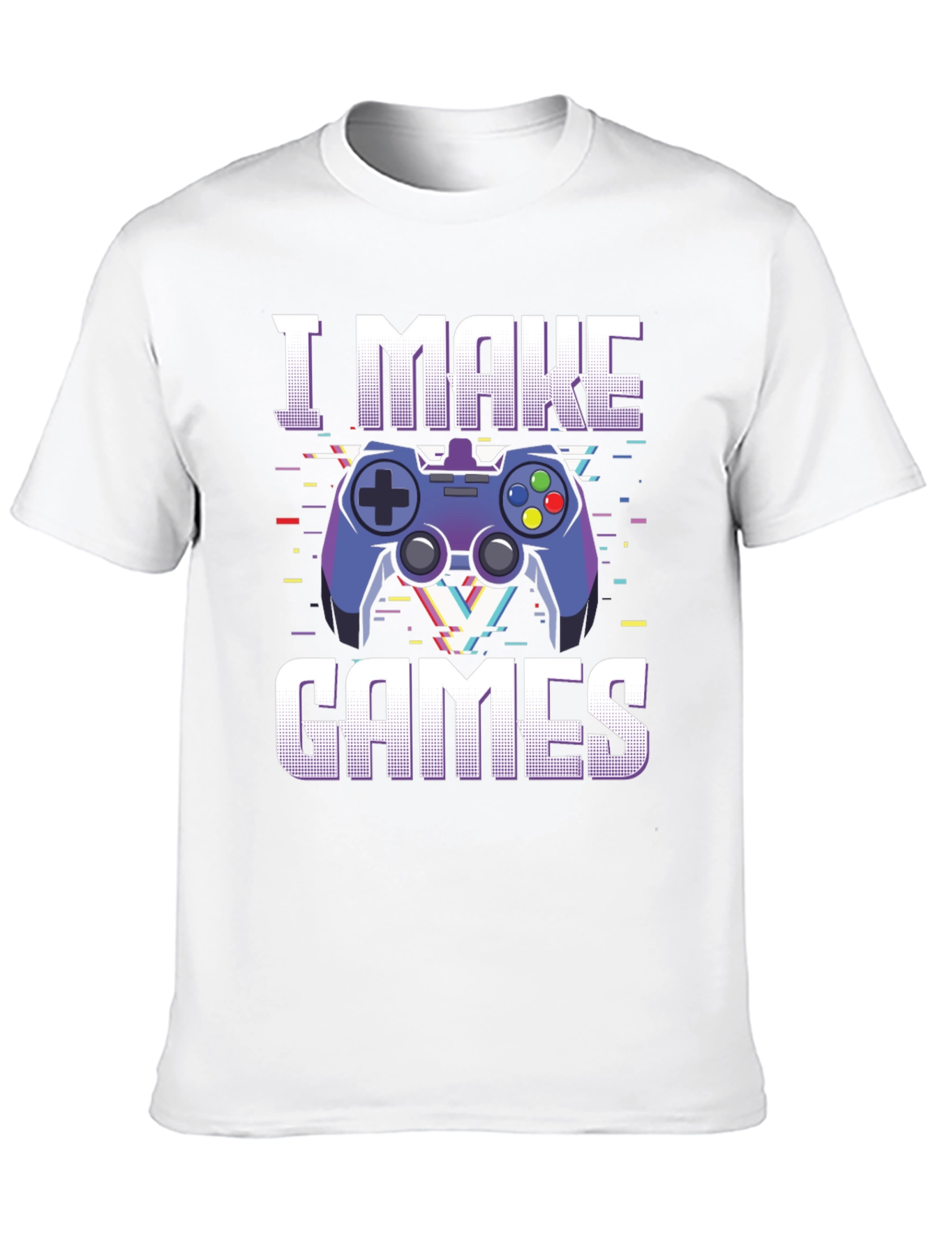 I Make Games T-Shirt - Gamer Graphic Tee