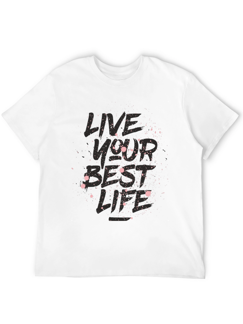 Live Your Best Life Black Graphic Tee