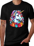 Unicorn Christmas Gifts Graphic T-Shirt