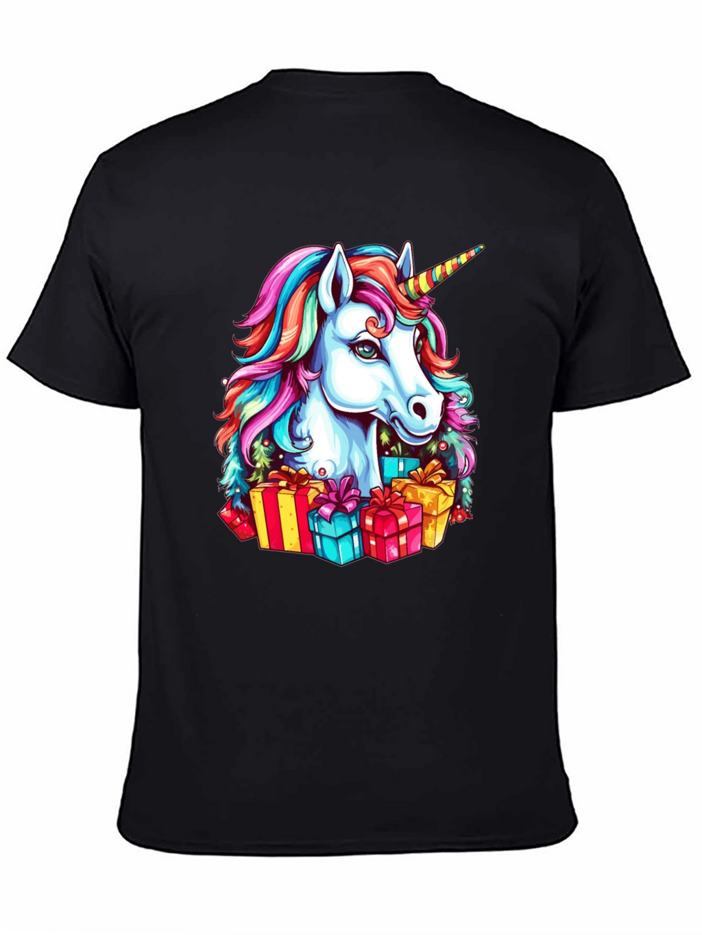 Unicorn Christmas Gifts Graphic T-Shirt