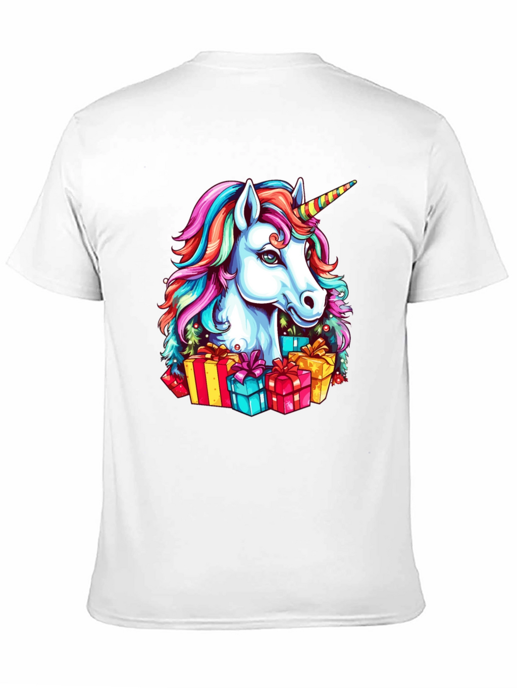 Unicorn Christmas Gifts Graphic T-Shirt