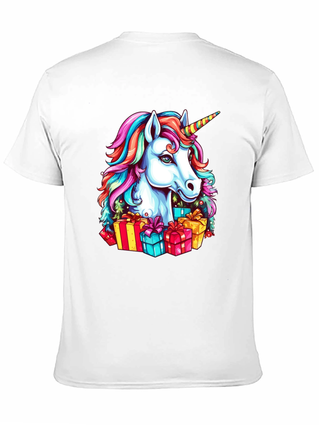Unicorn Christmas Gifts Graphic T-Shirt