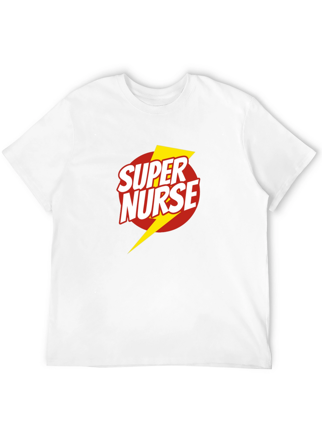 Super Nurse Graphic T-Shirt - Black