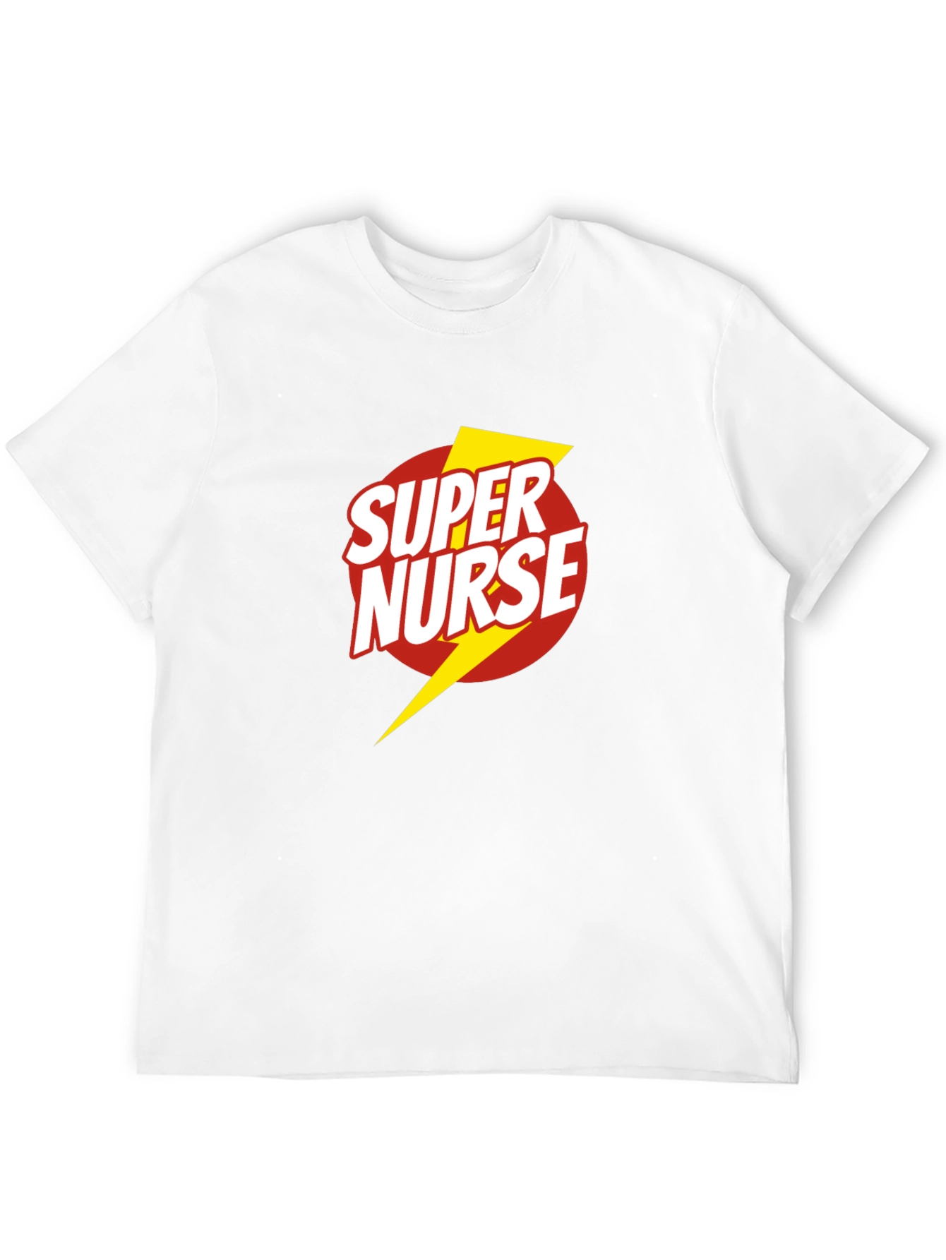 Super Nurse Graphic T-Shirt - Black