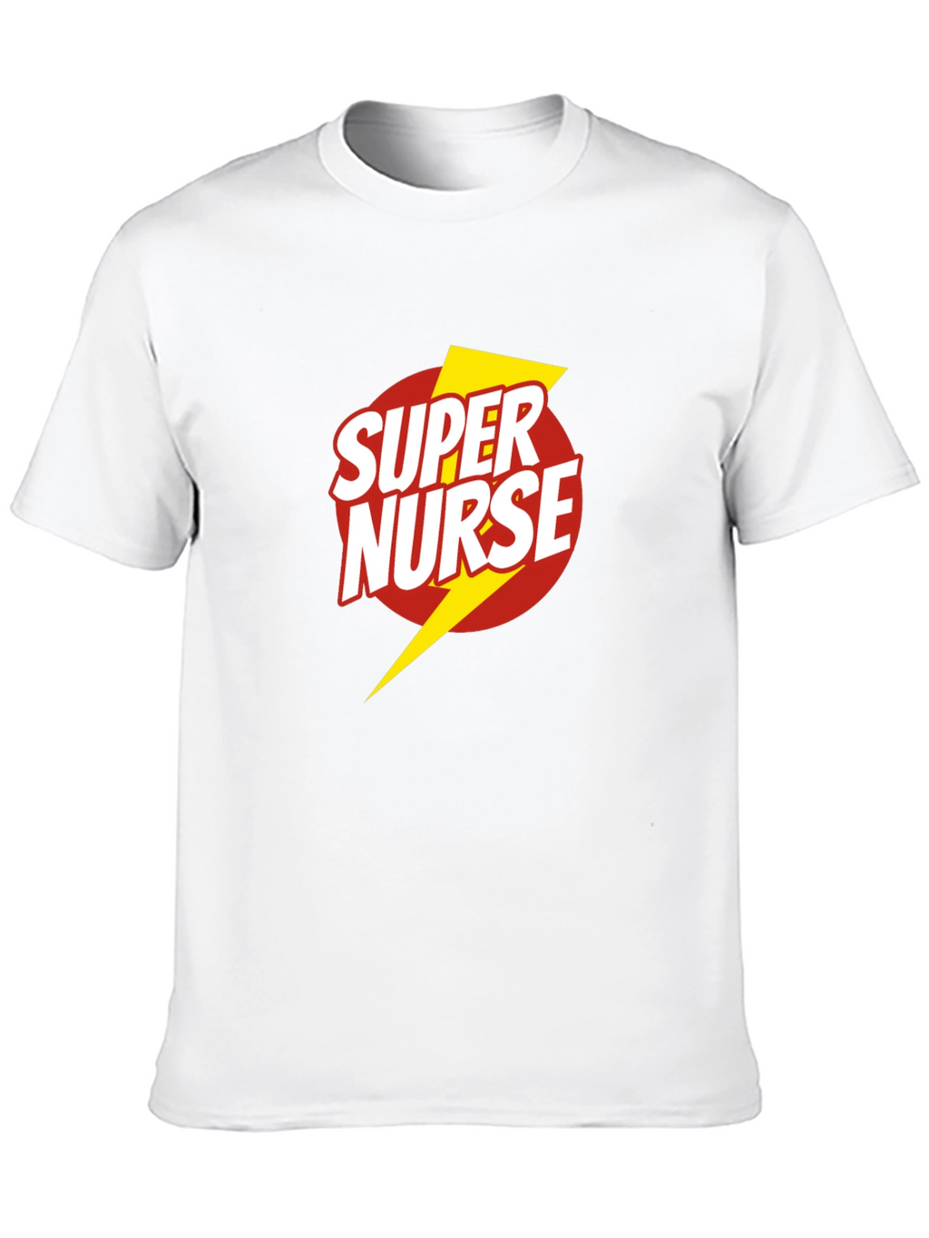 Super Nurse Graphic T-Shirt - Black
