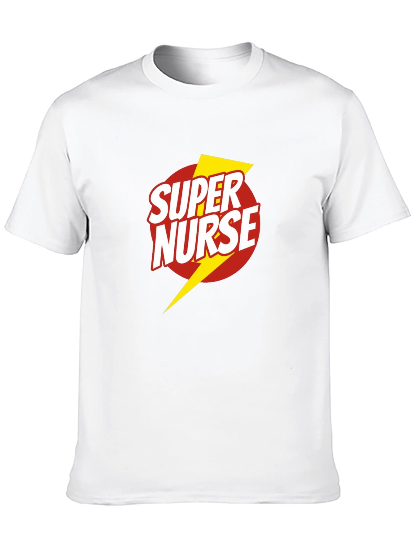 Super Nurse Graphic T-Shirt - Black