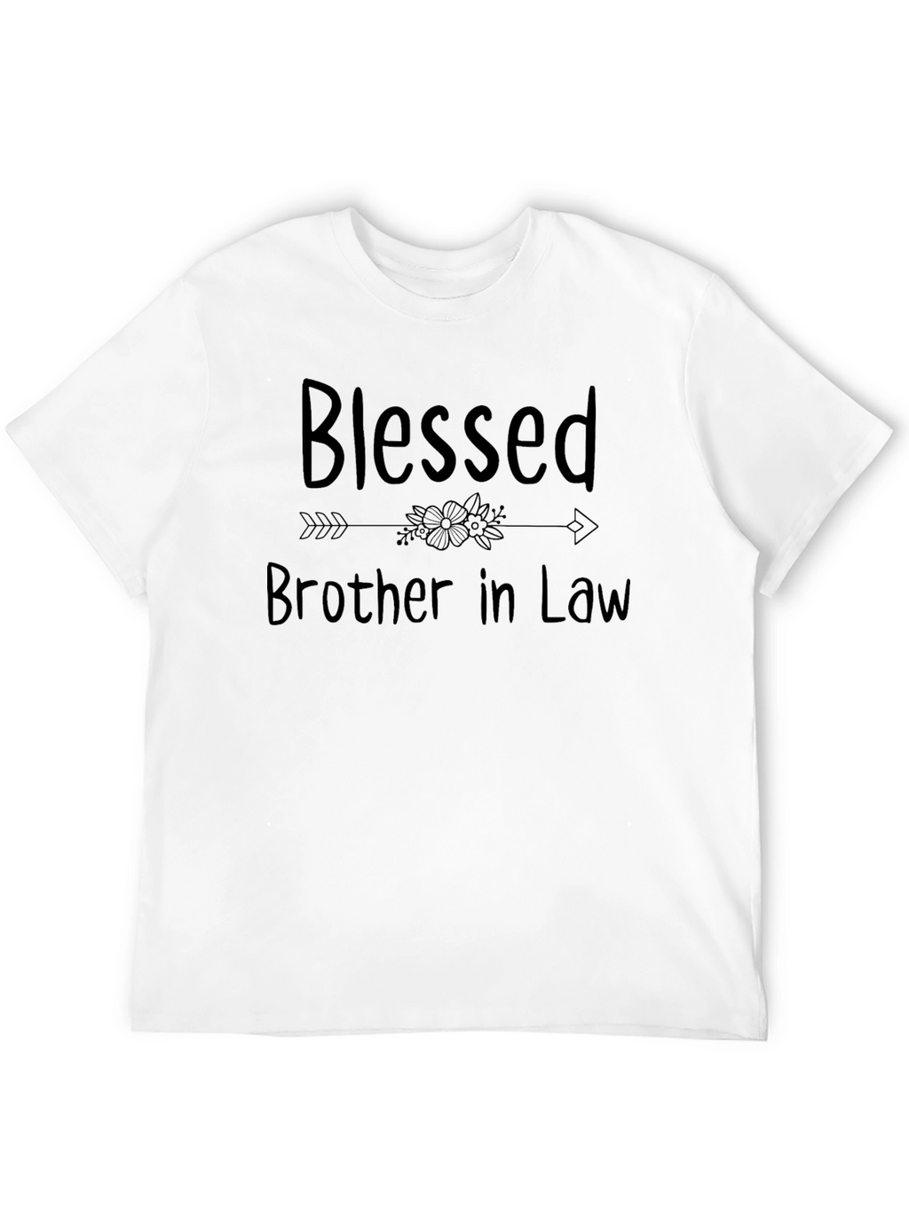 Blessed Brother In Law Black T-Shirt