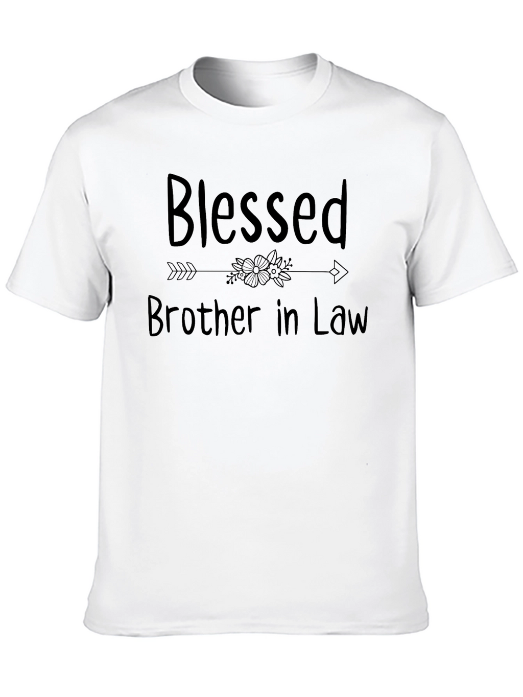 Blessed Brother In Law Black T-Shirt