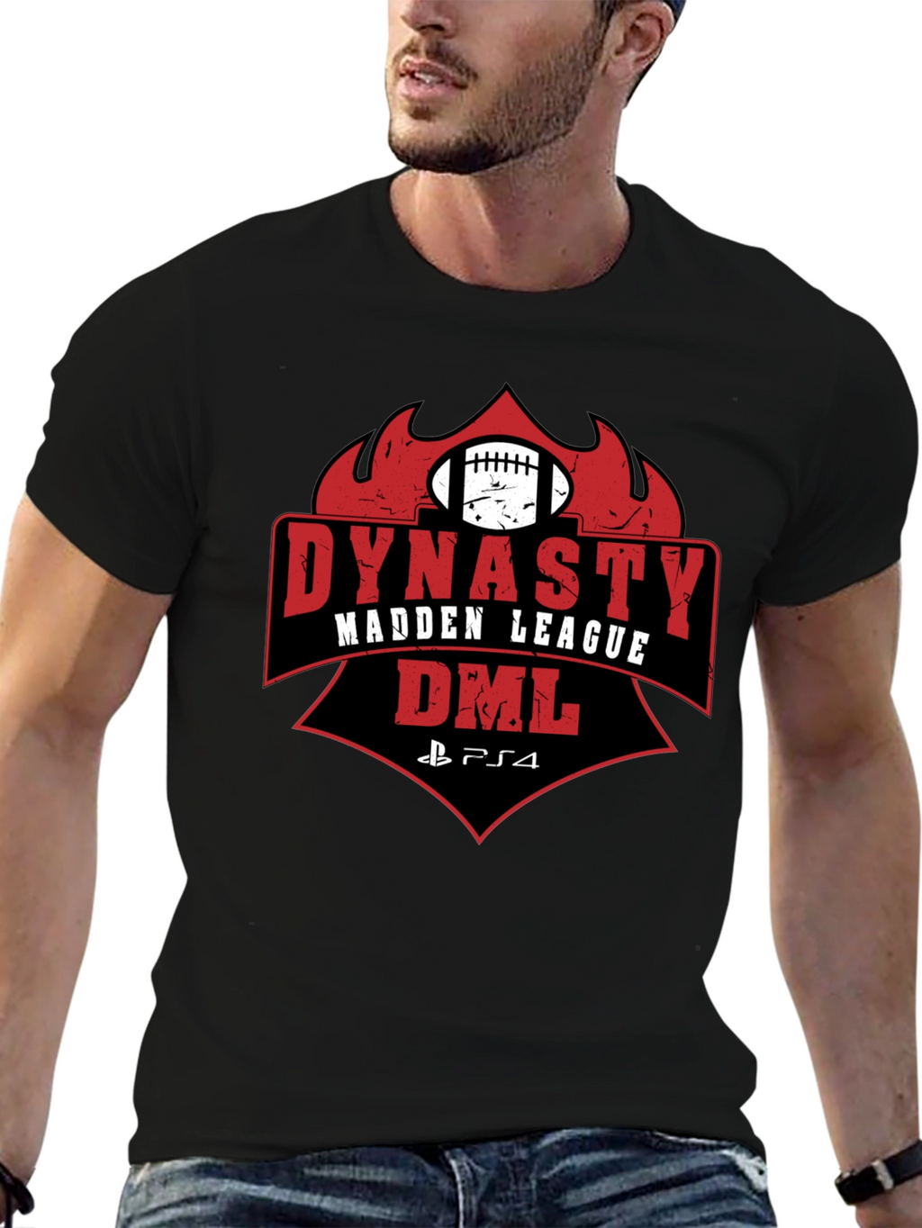 Dynasty Madden League DML PS4 T-Shirt