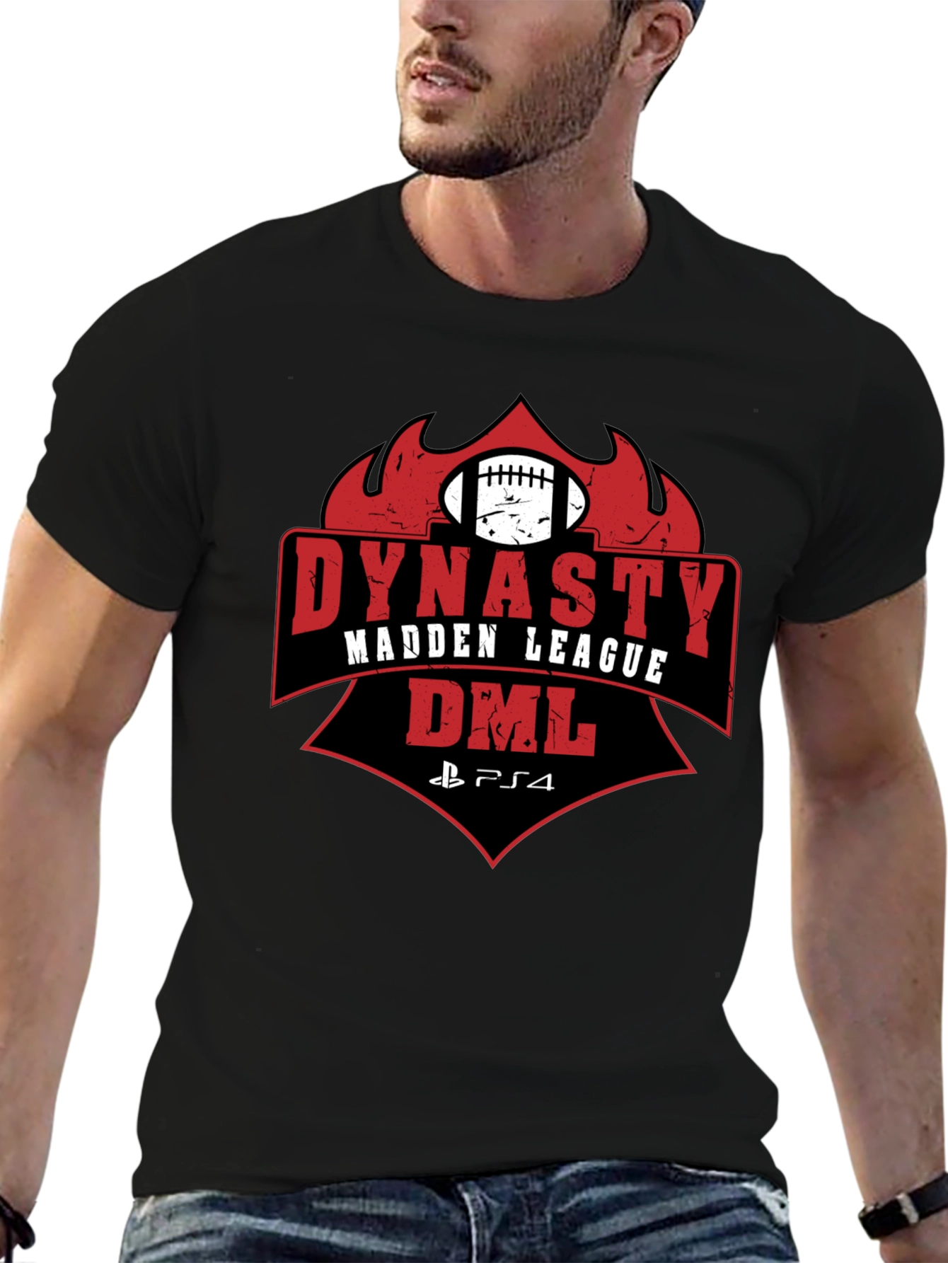 Dynasty Madden League DML PS4 T-Shirt