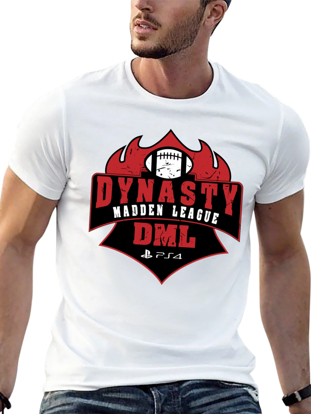 Dynasty Madden League DML PS4 T-Shirt
